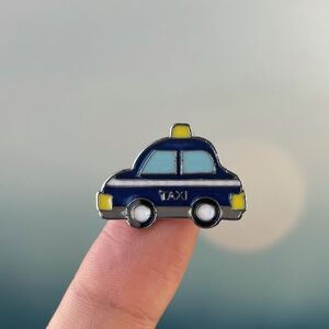 Taxi Enamel Pin/ Brooch Lapel
